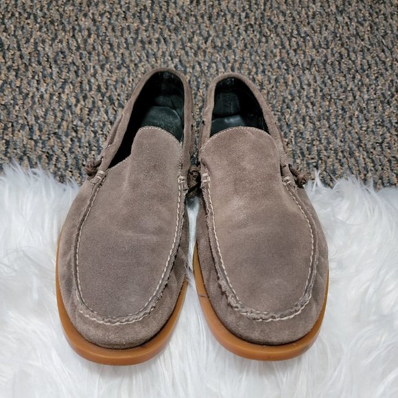 Kenneth Cole Reaction Drifting Men's Suede Loafers Size 10 - Picture 13 of 15